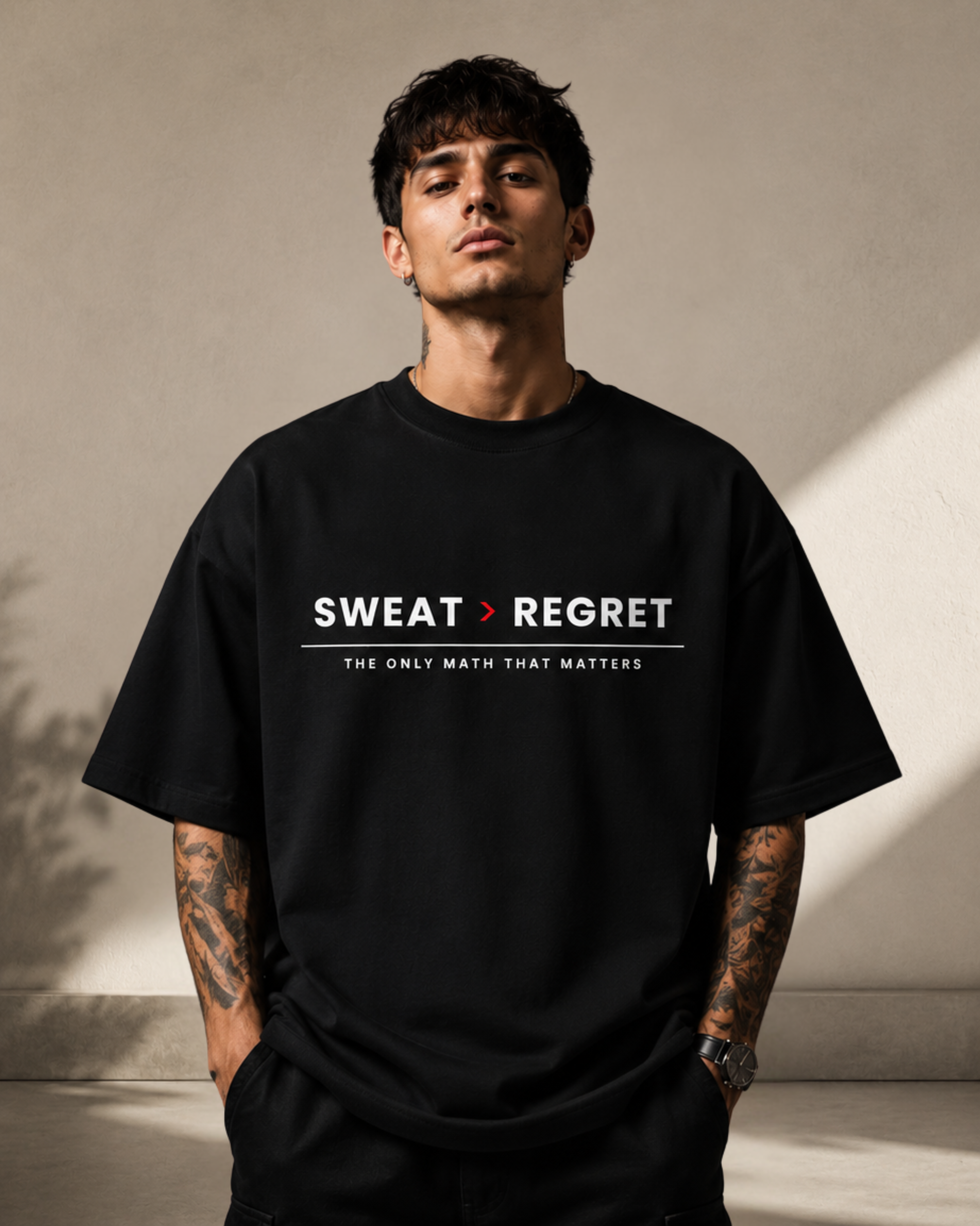 Sweat > Regret - Premium Oversized Tee