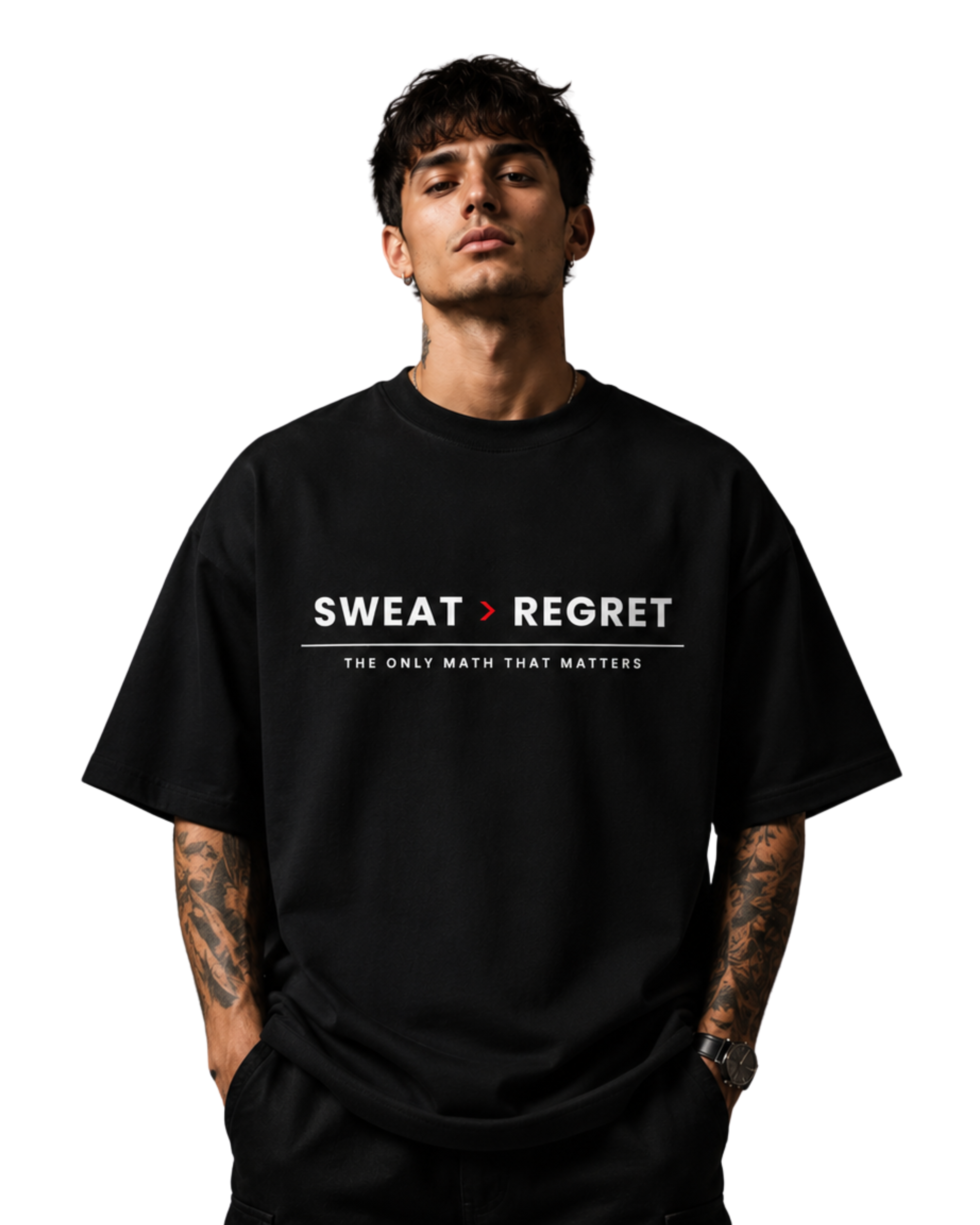 Sweat > Regret - Premium Oversized Tee