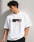 Bloom In Silence - Premium Oversized Tee