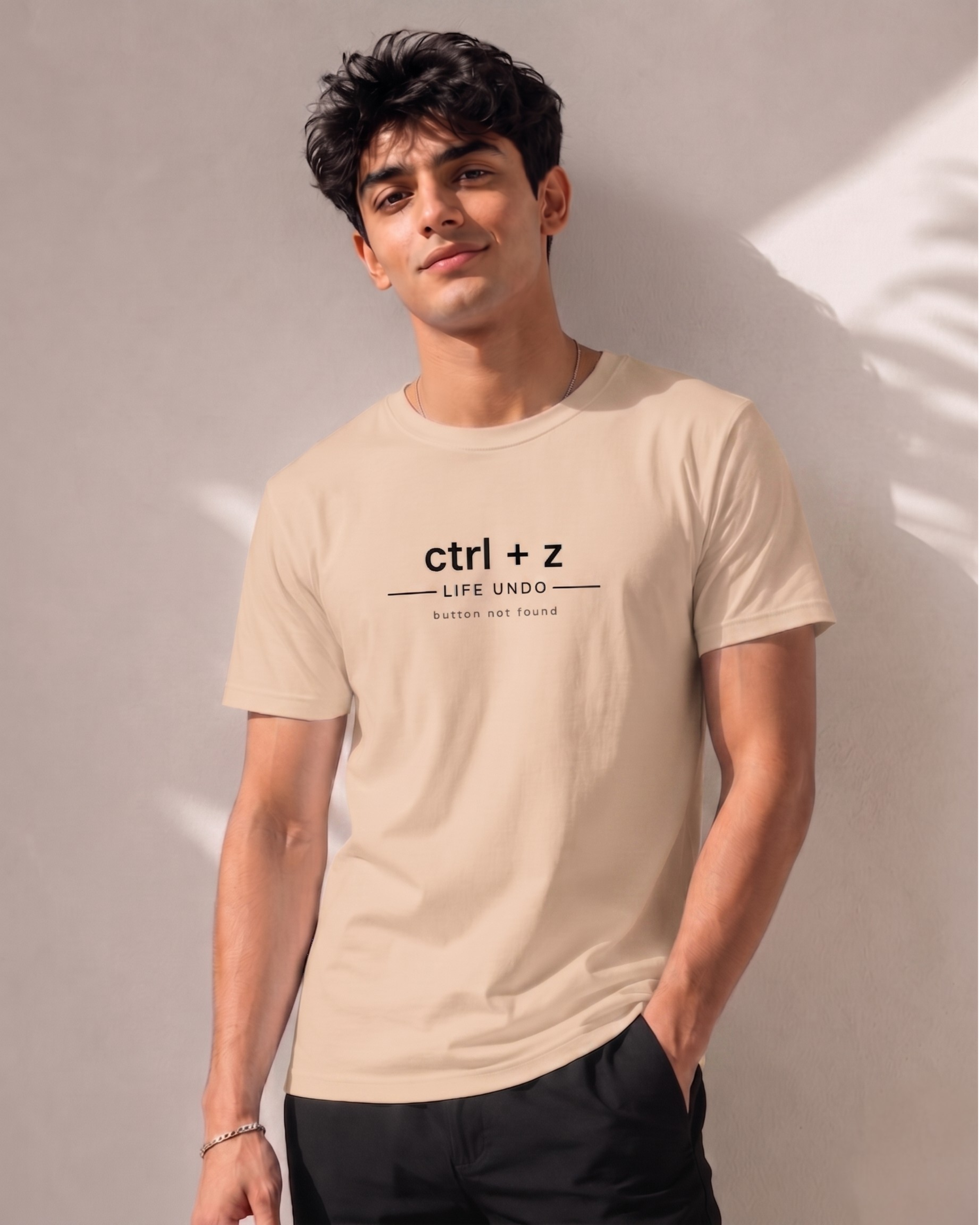 ctrl+Z Life Undo - Premium Regular Fit Tee