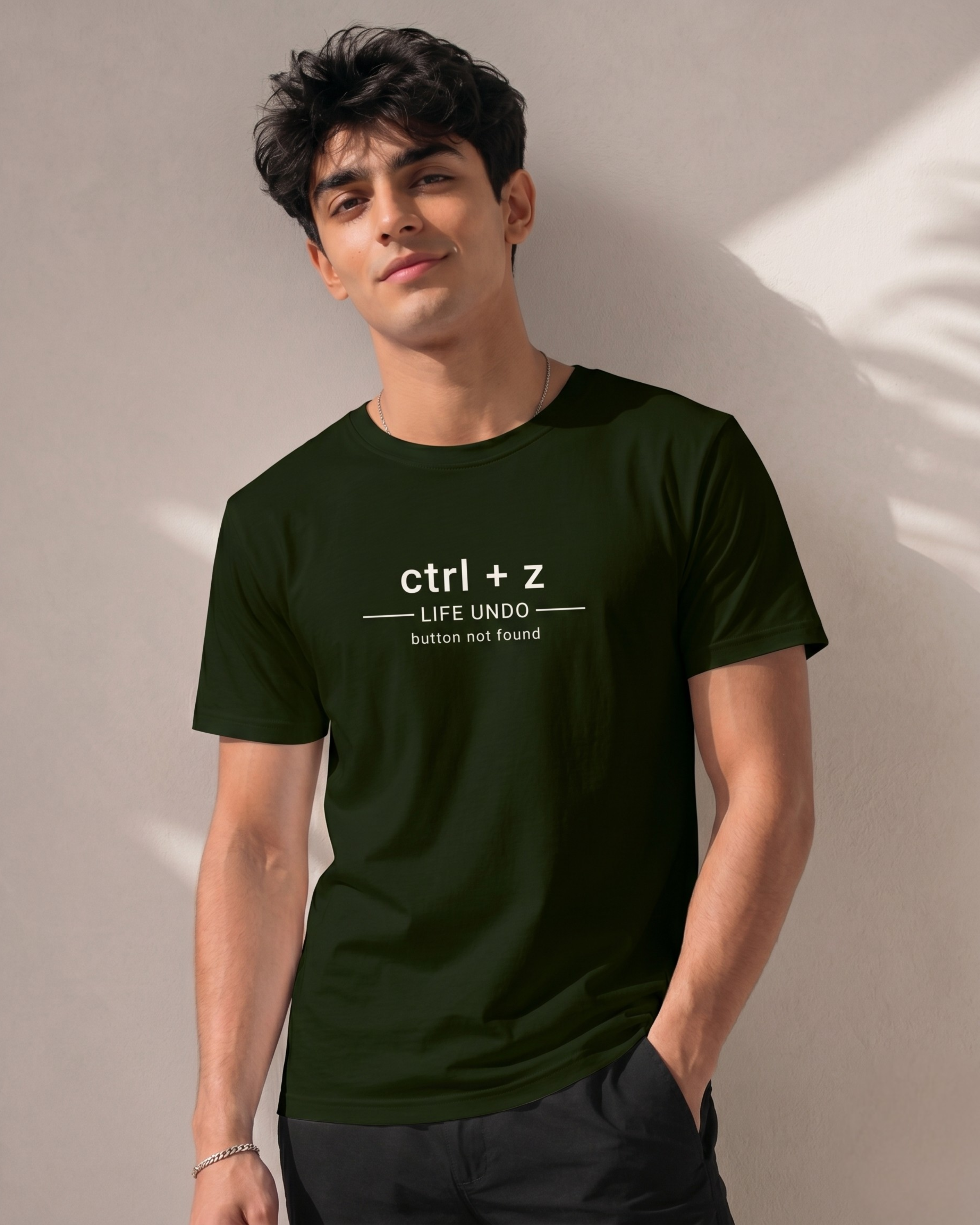 ctrl+Z Life Undo - Premium Regular Fit Tee