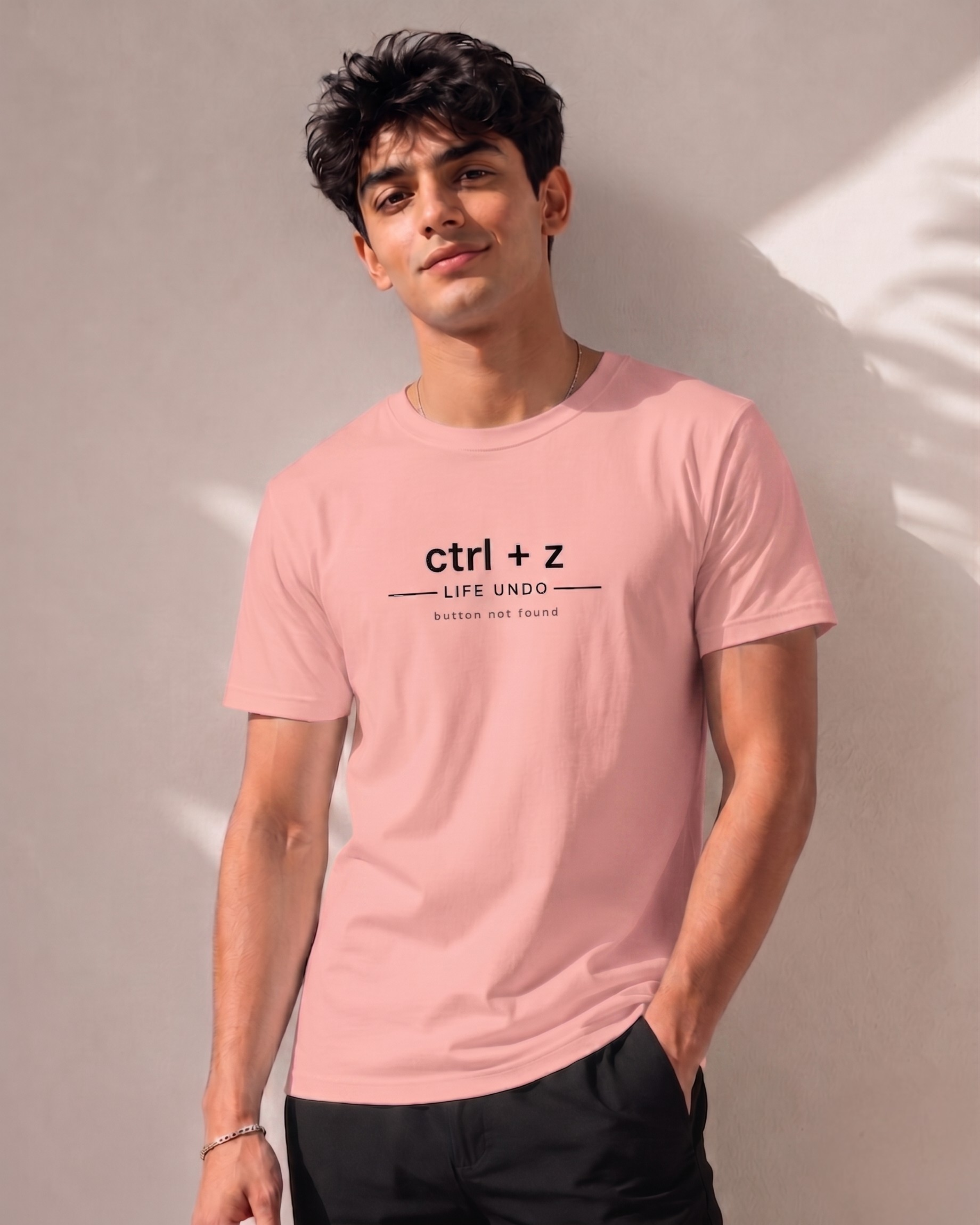 ctrl+Z Life Undo - Premium Regular Fit Tee