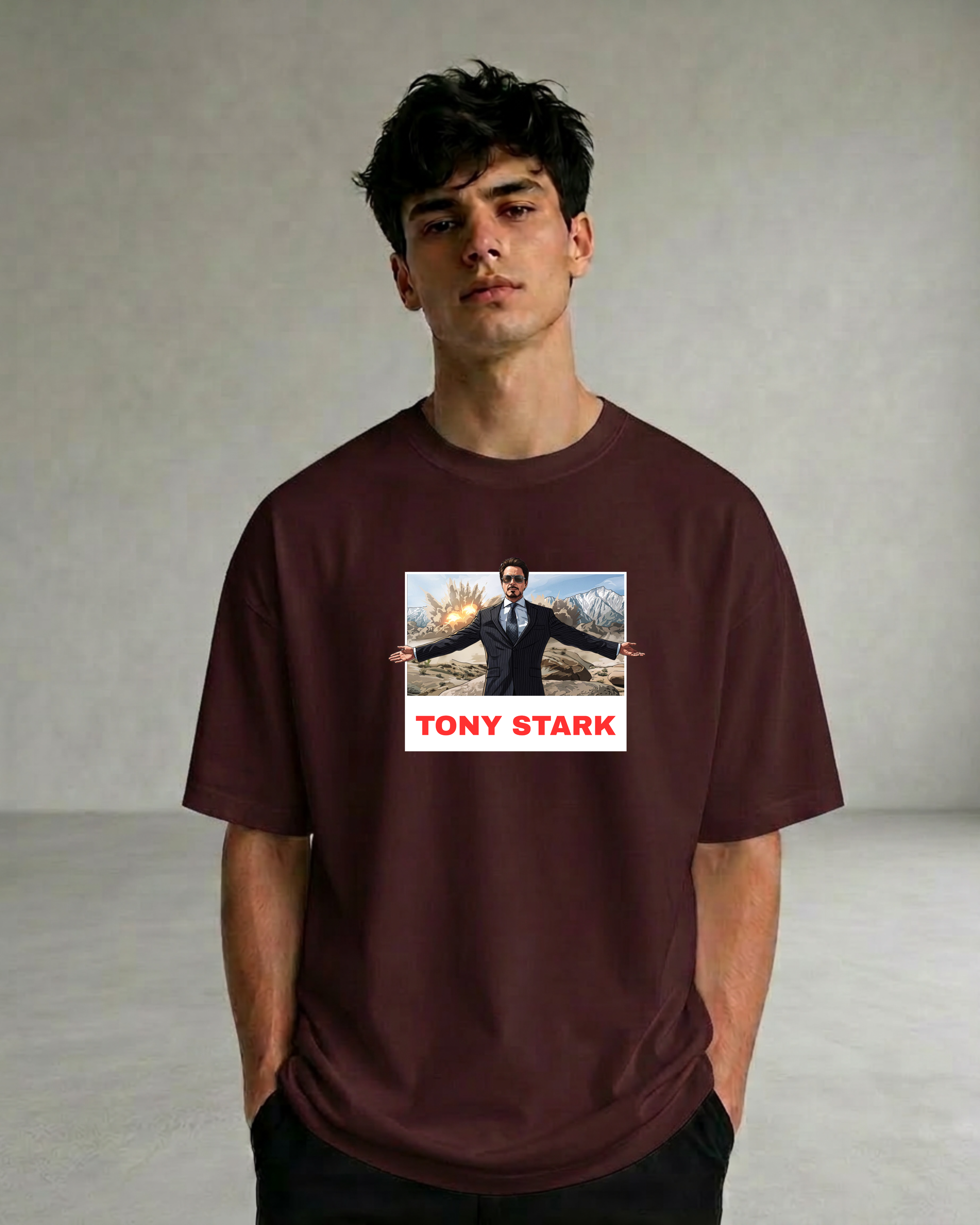 Tony Stark - Premium Oversized Tee