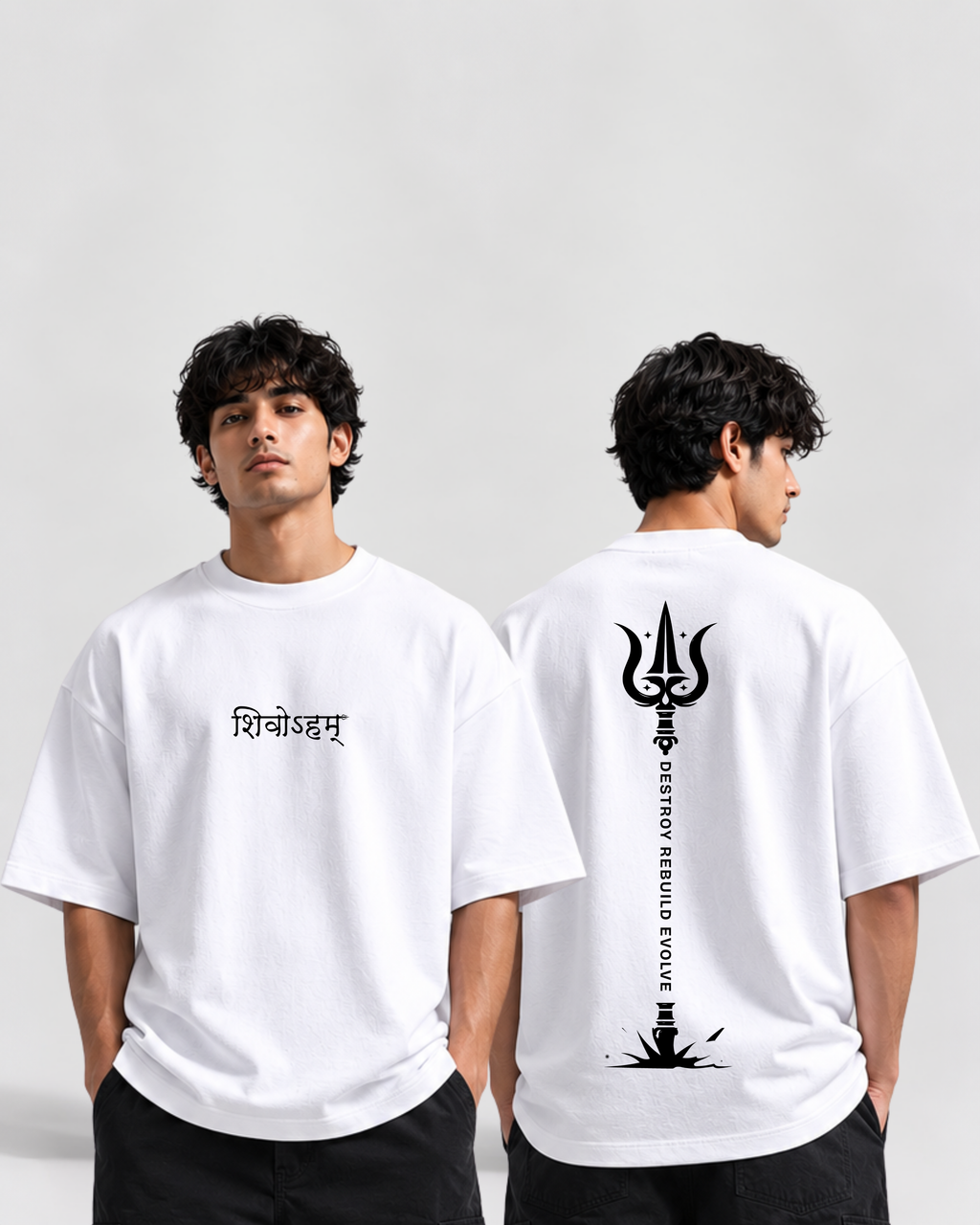 SHIVOHAM - Premium Oversized Tee
