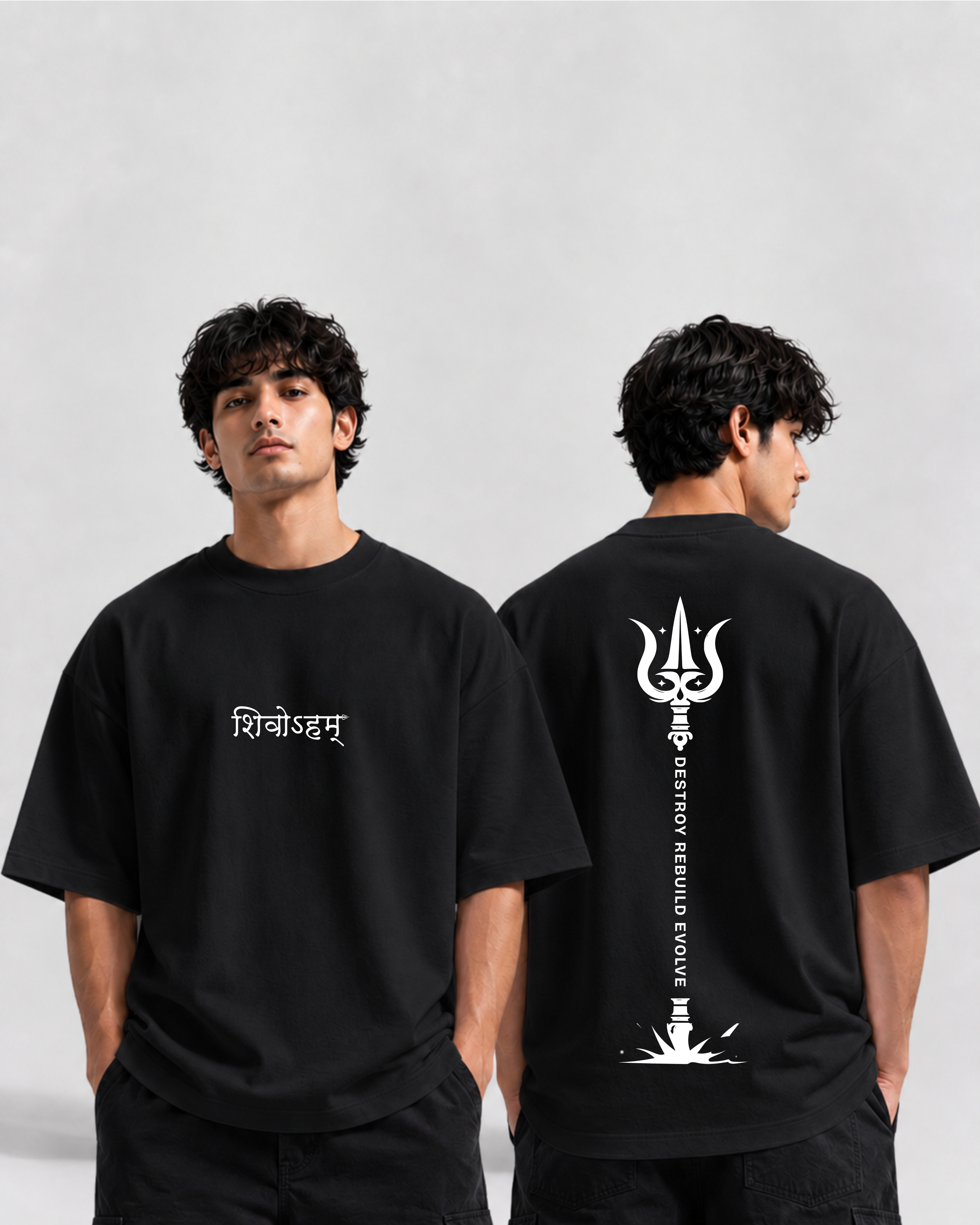 SHIVOHAM - Premium Oversized Tee