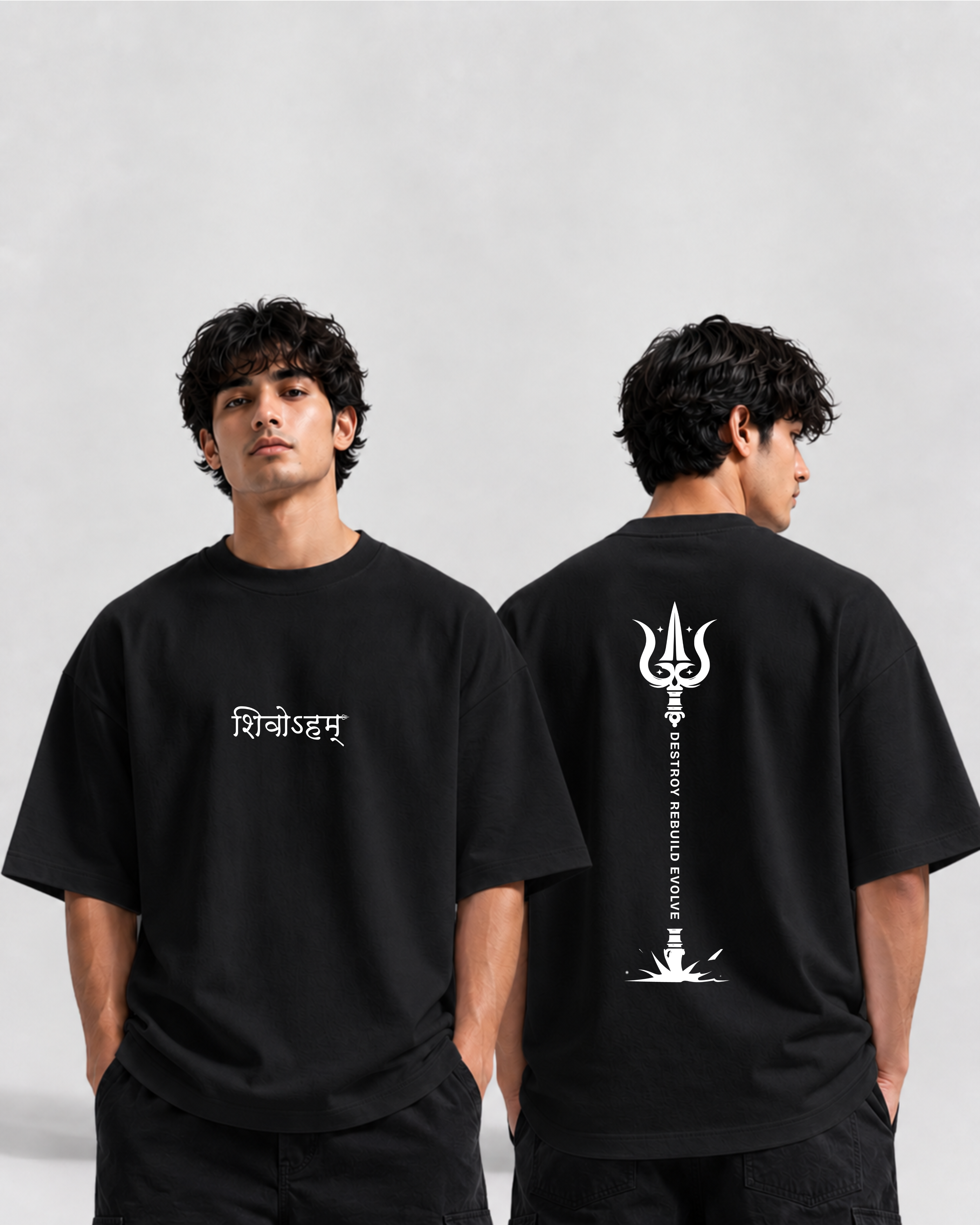 SHIVOHAM - Premium Oversized Tee