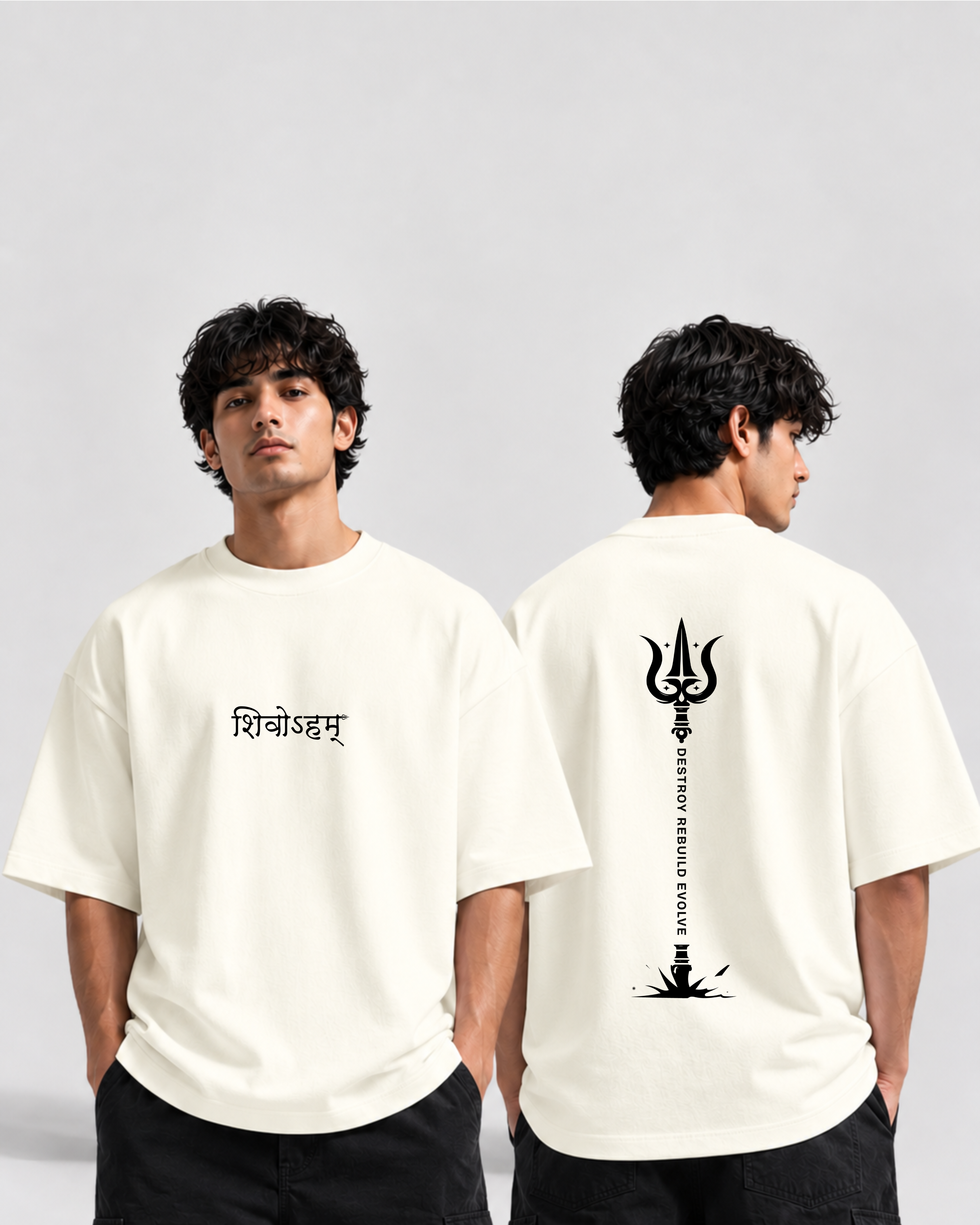 SHIVOHAM - Premium Oversized Tee