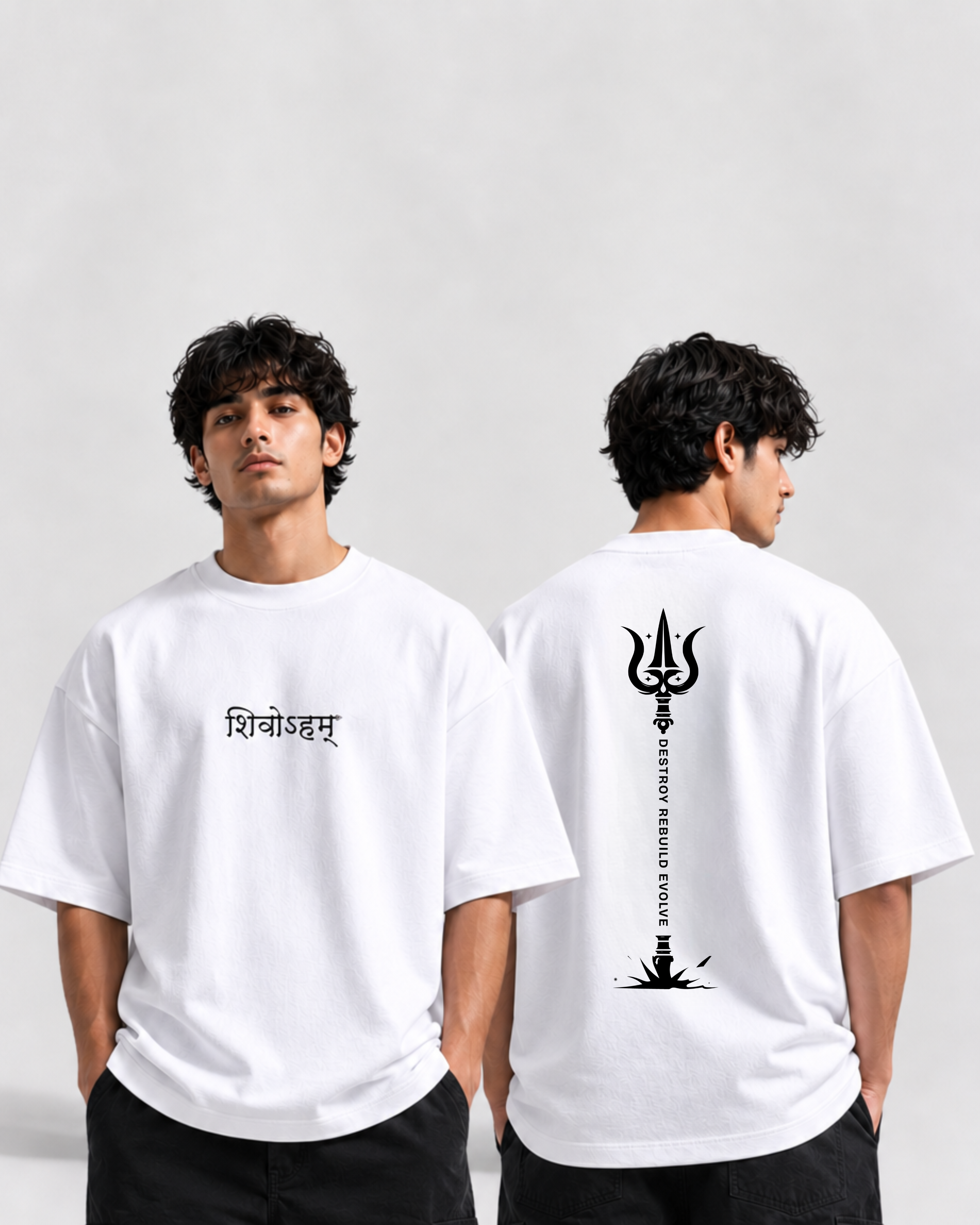SHIVOHAM - Premium Oversized Tee