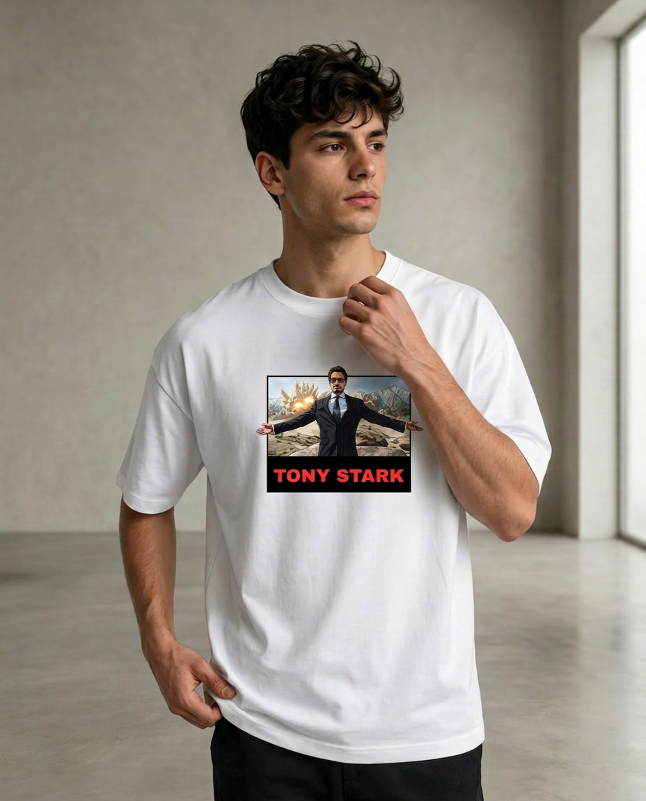 Tony Stark - Premium Oversized Tee