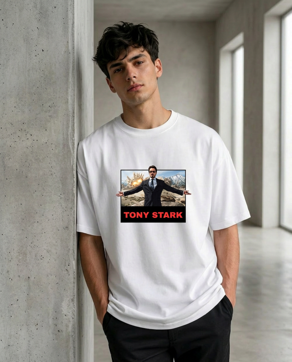 Tony Stark - Premium Oversized Tee