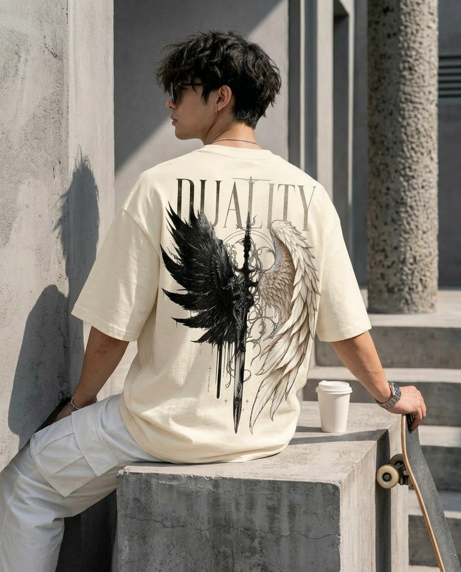 Duality - Premium Oversized Tee