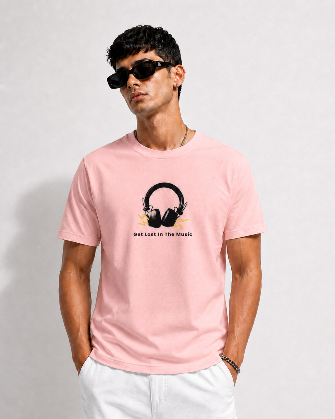 Get Lost In Music - Premium Regular Fit Tee