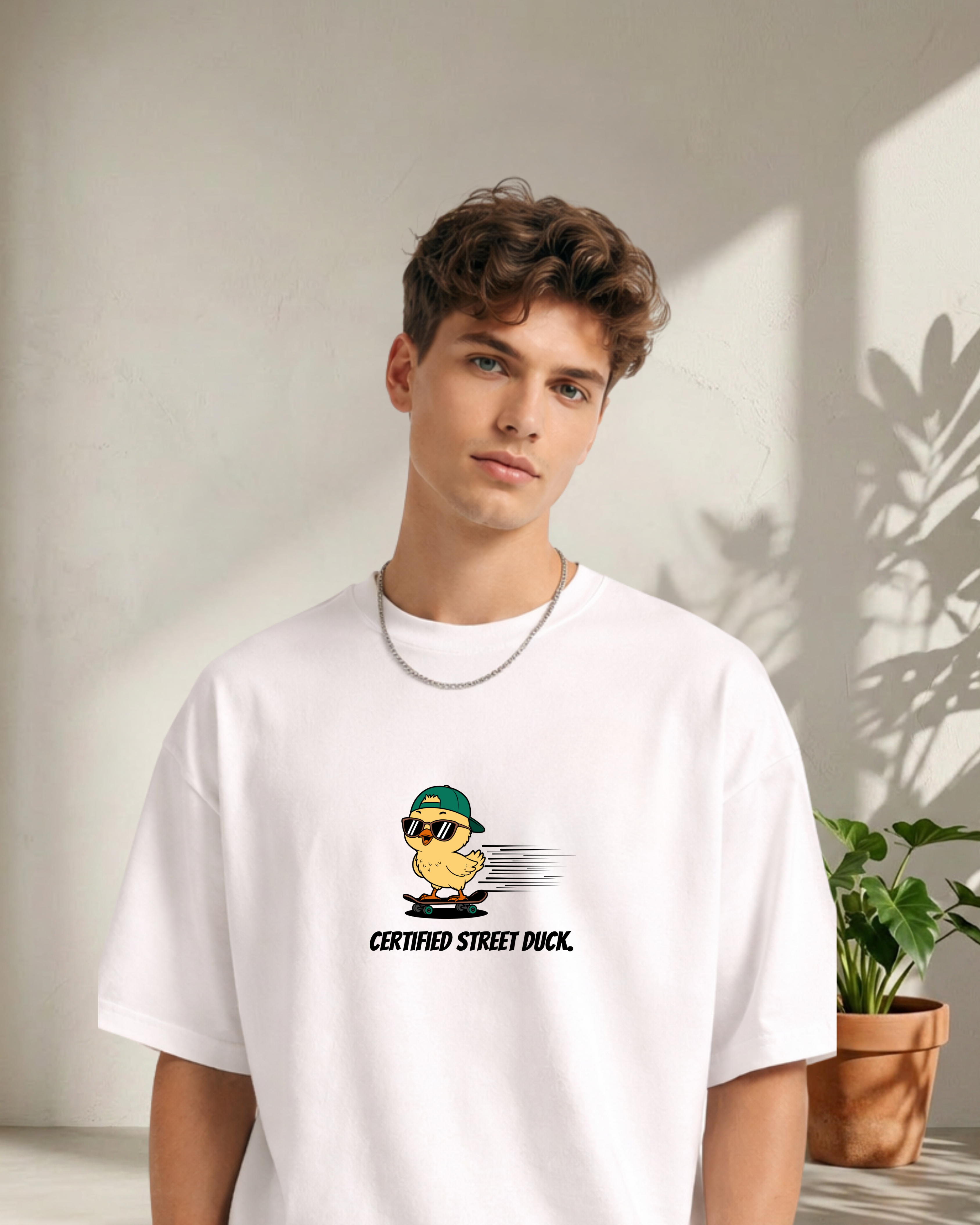 STREET DUCK - Premium Oversized Tee