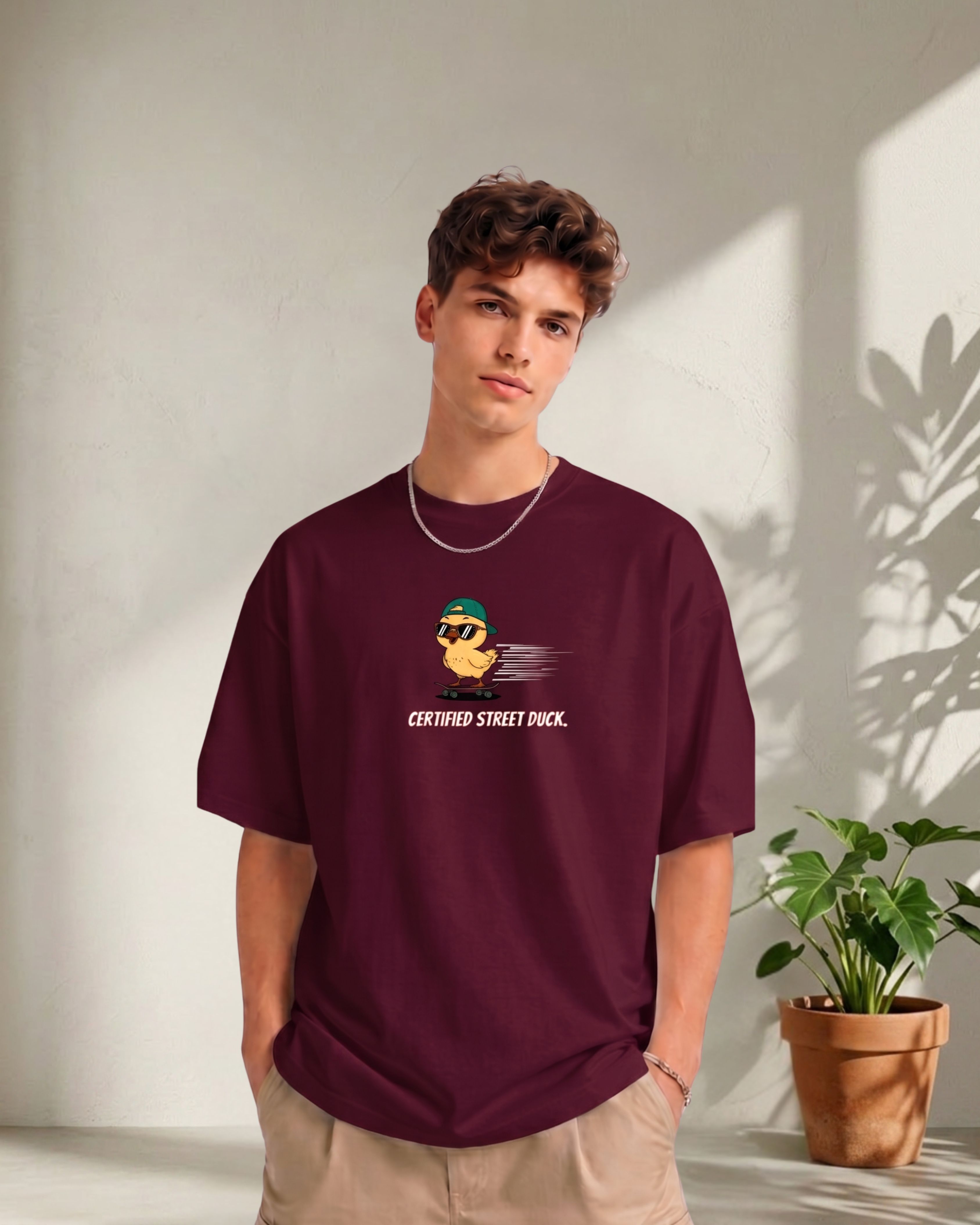 STREET DUCK - Premium Oversized Tee