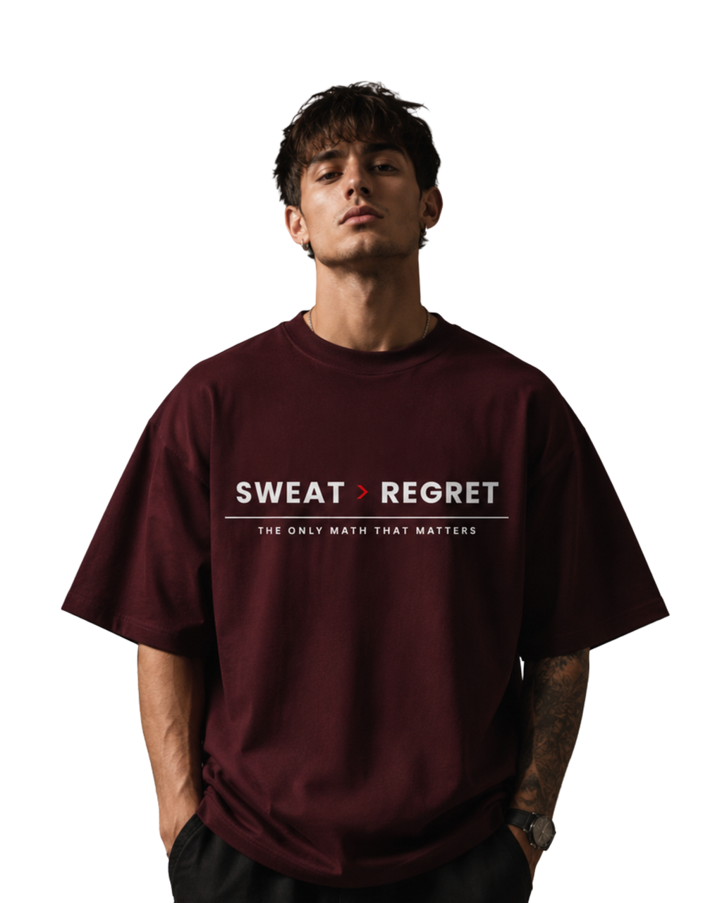 Sweat > Regret - Premium Oversized Tee