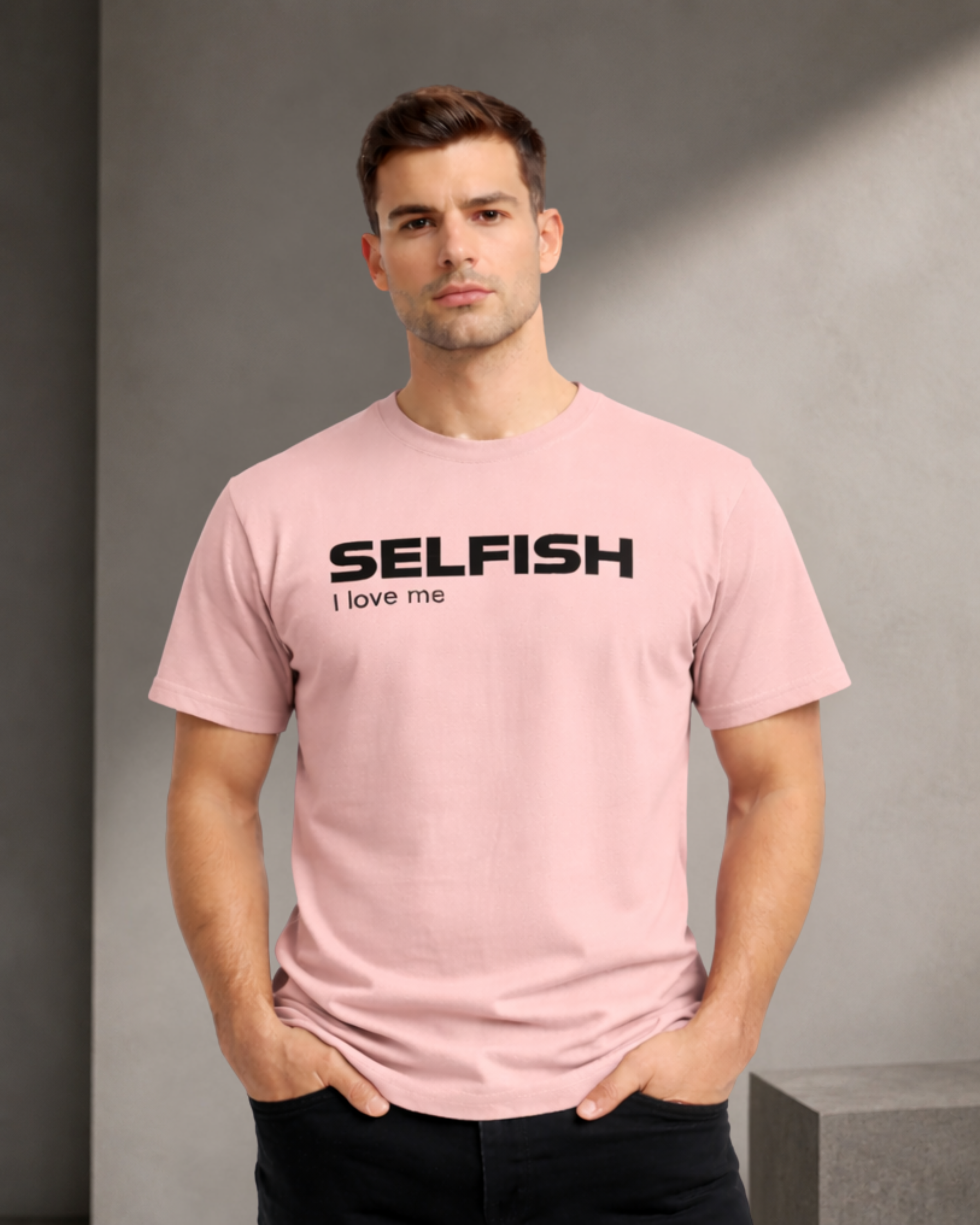 SELFISH - Premium Regular Fit Tee