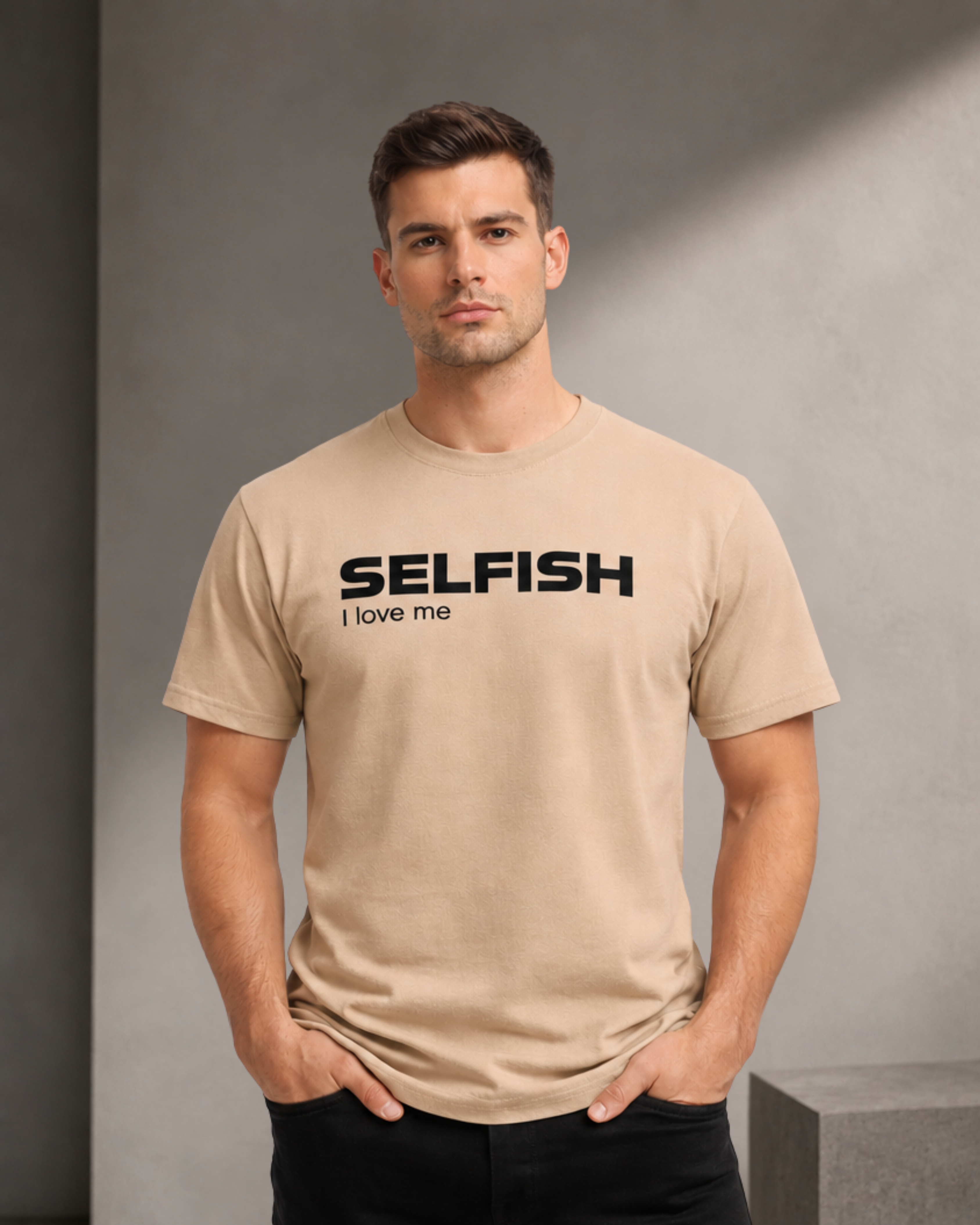 SELFISH - Premium Regular Fit Tee