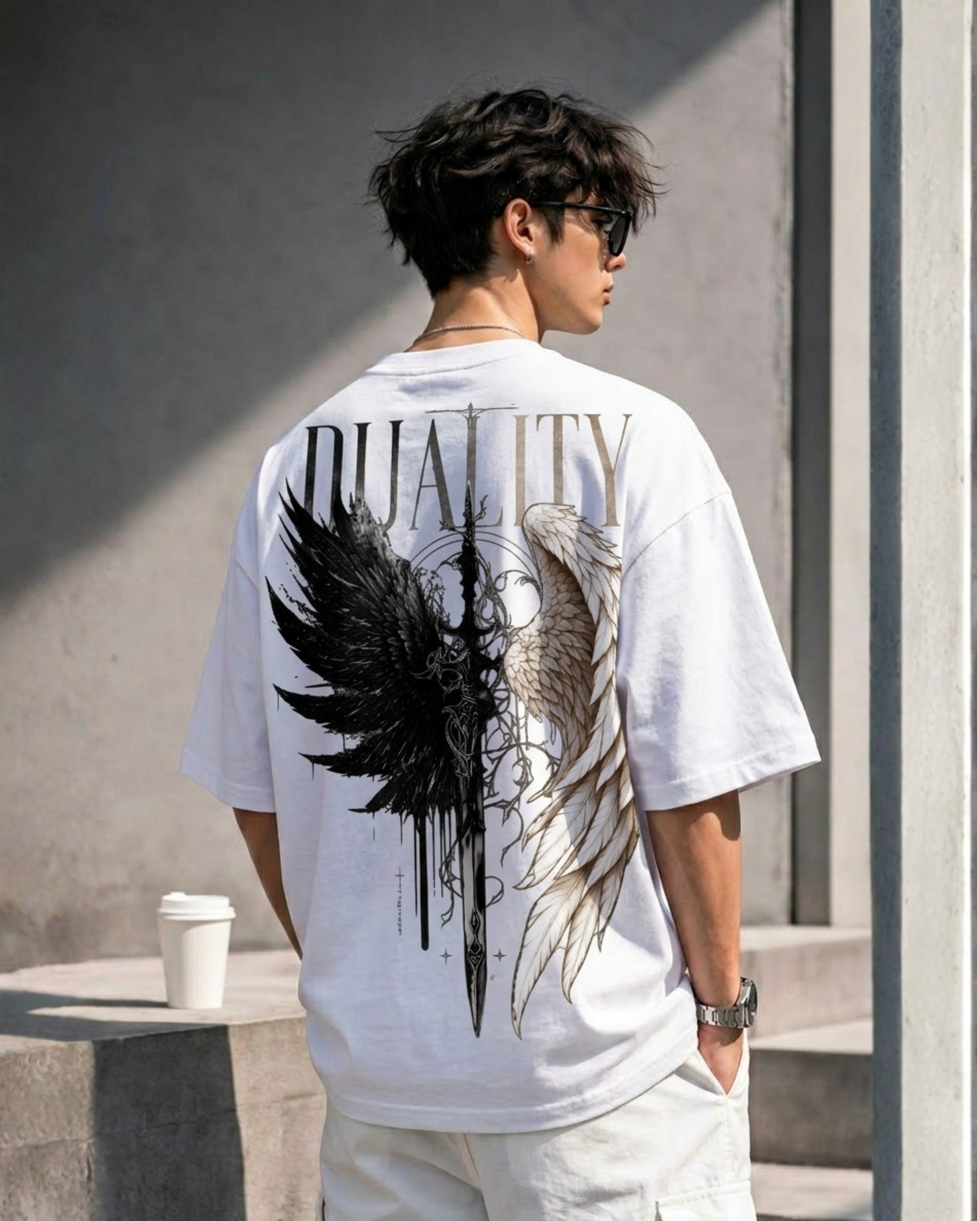 Duality - Premium Oversized Tee
