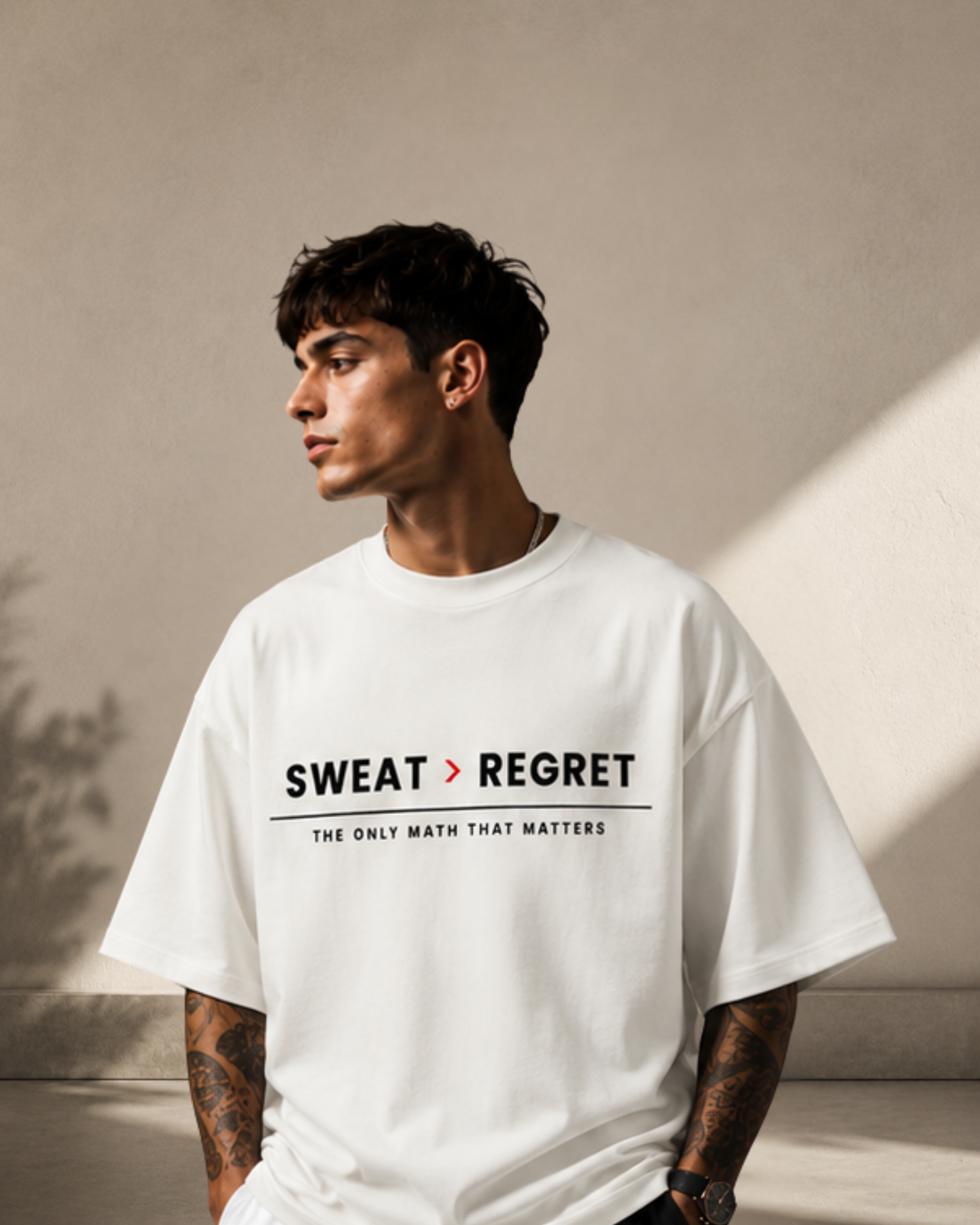 Sweat > Regret - Premium Oversized Tee