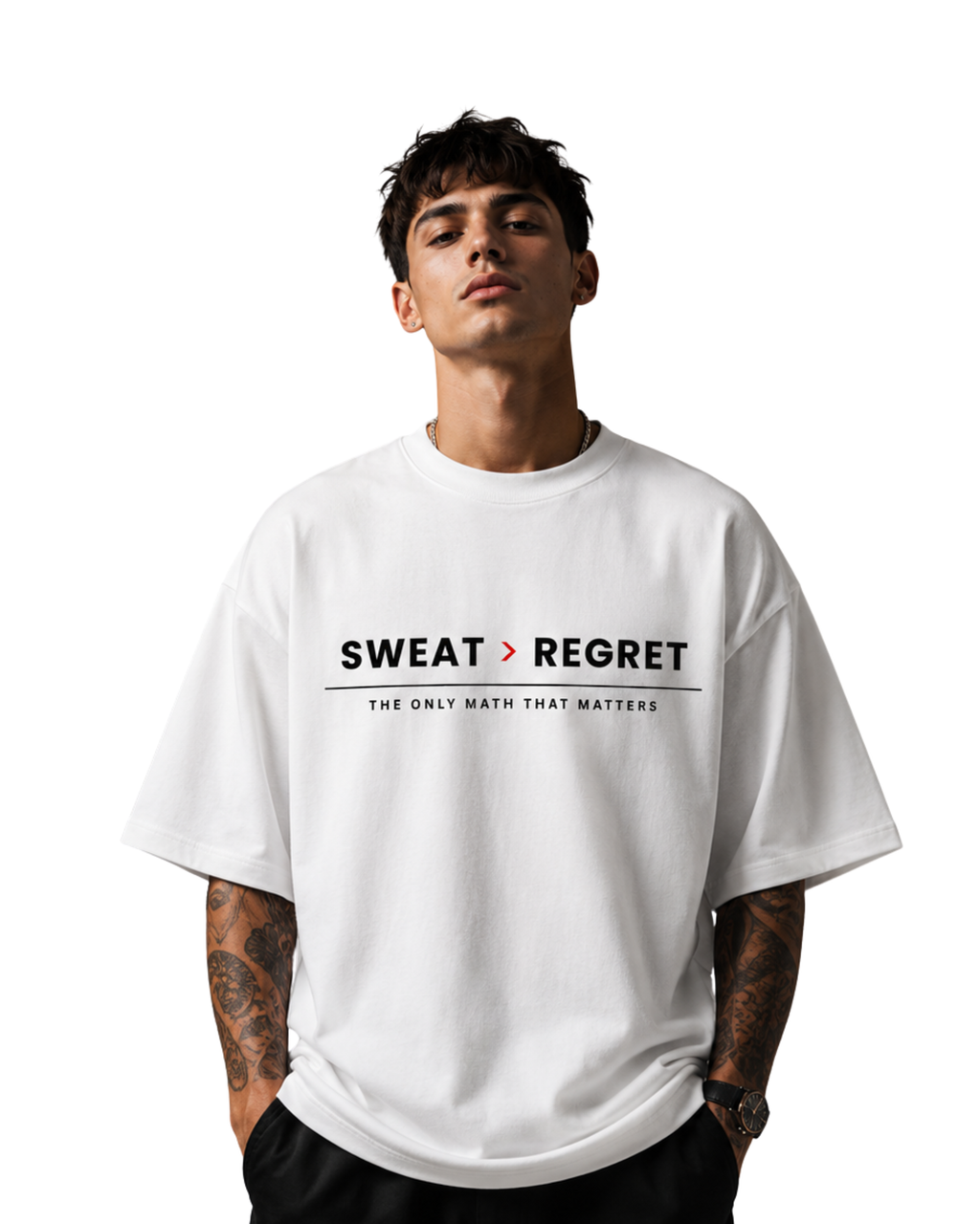 Sweat > Regret - Premium Oversized Tee